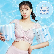 런웨이브 암튜브 물놀이튜브 성인 어린이 수영 계곡 바다 펜션 풀빌라 풀장 어깨 암링, 암튜브+보관백, 1세트