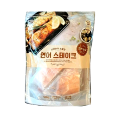 다미원 간편 손질 연어 스테이크 500g, 1개