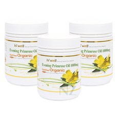 하이웰 유기농 달맞이꽃종자유 1000mg 200소프트젤, 200소프트젤캡슐, 3개, 200정