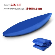 전문 공용 카약 커버 보트 완벽방수 자외선 쉴드 액세서리, 위장 3 3.5m