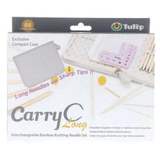 日本廣島 Tulip Carry C Long 可替換式竹製輪針組 歐規 TCC-10, 1個