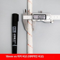 수리 부품 부속 롤스크린 교체용 나일론 끈 버티컬 교체, 10m + 16mm 레드 패턴
