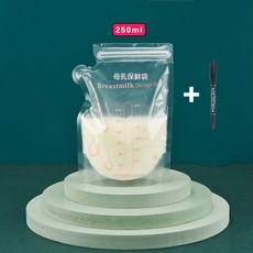 儲奶袋母乳保鮮袋30片一次性小容量存奶袋冷凍袋儲存袋多容量, 1個, 1個:30片250ml送記號筆