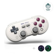 8Bitdo Sn30 Pro 무선 블루투스 컨트롤러 홀 이펙트 조이스틱 업데이트 스위치용 레트로 게임패드 PC 스팀 덱 안드로이드 라즈베리 PI 아이폰 아이패드 macOS 및, Hall Effect Joystick, G Classic Edition, 1개