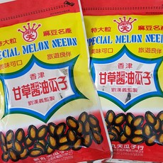 《麻豆名產》新丸天甘草醬油粒瓜子 醬油瓜子, 1個, 280g 新丸天