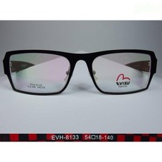 EVISU EVH-8133 福神眼鏡 紅色LOGO浮雕 紅黑格子紋 可配抗藍光/多焦點/全視線