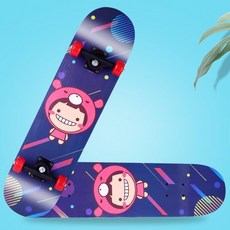 臺灣熱銷 兒童滑闆車四輪滑闆初學者男女新手雙翹闆公路成人青少年專業廠家, KT女孩80厘米, 1個