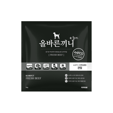 올바른끼니 플러스 맛보기 특식 50g - 소고기 초록입홍합(관절건강) 강아지사료 _ 60%생육 100%휴먼그레이드 스팀공법 영양식 강아지밥, 소, 1개