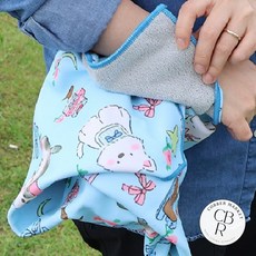 코바마켓 극세사 캐릭터 보자기 물품보관, 강아지