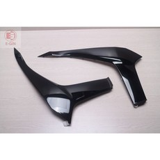 附發票-車殼玩家 FORCE BH6 邊軌 腳踏邊條 黑色-烤漆部份-EG部品, 1個, 騎車時右邊-R