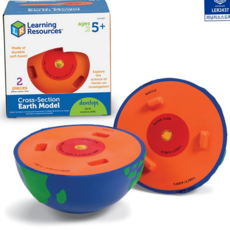 지구 내부 모형 학습 단면 과학 지구 해부 모형 교구 지구본 스펀지 논리 사고 완구 교육