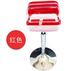 송진가루거치대 파우더보관함 스포츠용품 역도 그립 미끄럼방지, 레드, 1개