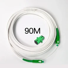 실내용 광섬유 드롭 케이블 패치 FTTH SC/APC에서 3M 120M 단일 공장 도매, 01 Drop 90M APC Adapter