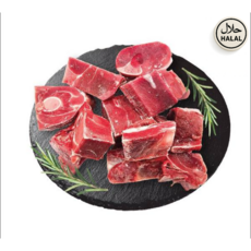 Halal Australian Frozen Goat Stew Cut Rich Flavor Curry Cut Bone In 할랄 호주산 냉동 뼈있음 염소 고기 스튜 컷 커래용 절단, 2개, 1kg