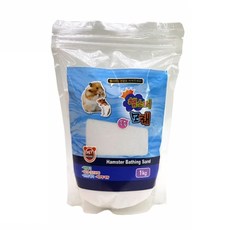 햄스터 목욕모래1kg 사과향, 1개, 1kg