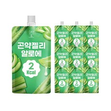 데이앤 2칼로리 곤약젤리 알로에, 150g, 10개