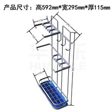 家用落地雨傘架 附接水盤 創意收納洋傘架, 1個, 雨傘架 老款
