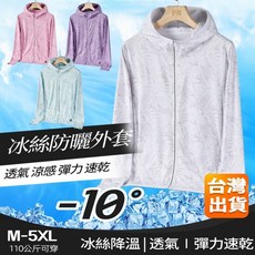 冰絲涼感外套 抗UV防曬外套 男薄款防風釣魚外套