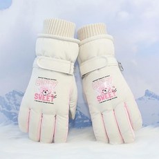 키두아쿠 남녀 공용 겨울 스키 장갑 - 방수 터치스크린 방풍 보온 스노보드 달리기 사이클링 추운 날씨 작업용