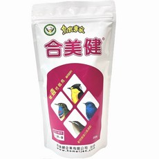 優旺寵物 合美健 NO 21-B 嗜蟲性鳴鳥專用飼料 300g 四喜 燕子 綠繡眼 白頭翁 鶇科 鴝科 鶲科 山雀, 1個