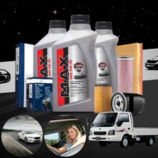 기아 프론티어 2.7 디젤 MAX 롱라이프(2만km) 엔진오일세트 5W30