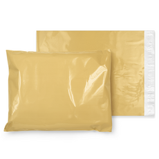 [그러담다] LDPE 고급 택배봉투, 200장, 크림골드