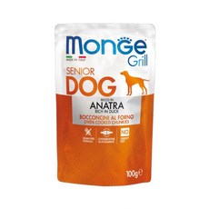 Monge 瑪恩吉 Grill炙燒肉塊無穀主食狗餐包, 100g, 1個