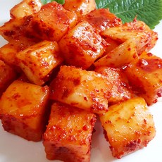 사계절김치 HACCP인증 우리 농산물 전라도 깍두기 1키로~10키로 당일제조, 1개, 3kg