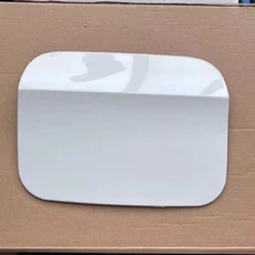 폭스바겐 T-Roc 화이트 블랙 골든 은빛 페인트 외부 부품용 연료 탱크 커버, 04 White