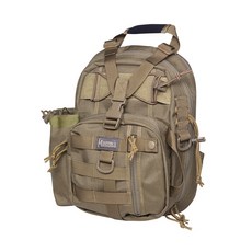 【Healgenart】迷你弓箭手背包-右手版 Magforce馬蓋先 左肩包 單肩包 戰術背包登山背包 斜背包 台灣製, 1050D尼龍-卡其