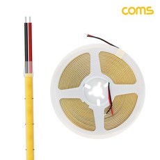LED조명 COMS 잘라쓰는 DC 고휘도 LED 줄조명 3000K 12V 줄띠(3mm) 5M 79000EA 1EA, 본상품