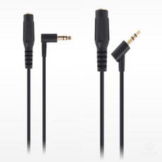 ㄱ자 꺾임 꺽인 90도커브 슬림 스테레오 연장선 AUX케이블 1.5m 차량용 얇은, ST(F) - ST 45° 꺾임, 1개