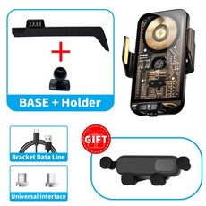 브래킷 네비게이션 스탠드 자동차 휴대 홀더, 2. Charging H Black, 기본