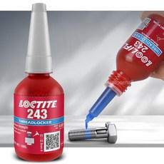 다우몰 나사고정제 혐기성 접착제 나사풀림방지 10ml + 니트릴장갑 1켤레, 1개