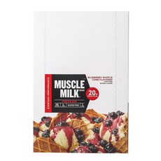 CYTOSPORT 肌肉牛奶蛋白棒藍莓華夫蛋筒, 12個, 62克