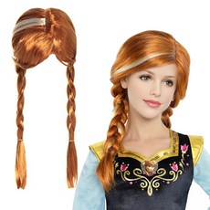 공주가발 촬영 할로윈 코스프레 가발, 안나, 1개