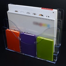 다용도 3단 카달로그 브로셔 꽂이