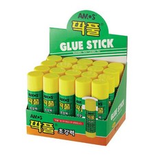 아모스 딱풀 25g(25g 20개 갑), 상세설명 참조