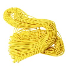 원형 색고무줄 둥근 원형 칼라 고무줄 1mm 2mm, 약1mm_노랑