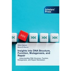 (영문도서)Insights into DNA Structure Function Mutagenesis and Repair Paperback, Scholars' Press, English, 9786209790805 Scholars' Press, English, 9786209790805
