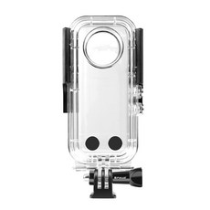 PULUZ INSTA360 X3용 50M /164FT 보이지 쉘 하우징 밀봉 수중 다이빙 액세서 보호 커버 360 X3 케이스 INSTA 사진 방수 PC 않는 카메라 브래킷, Insta360 X3