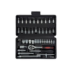 복스 공구 46p 세트, 1세트, 미니 복스세트 + 드라이버세트