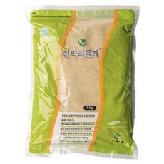 들깨가루 국물요리 한식품 한박피들깨 1kg 1개