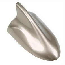 차량용 상어 지느러미 안테나 신호 수신 라디오 기능 루프 개조 장식용, 4. Golden color