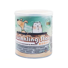 Twinkling Star 寵物皮膚保健專用 鱉蛋爆毛粉, 100g, 1個, 皮膚/頭髮