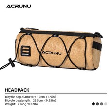 ACRUNU 自行車包 防水多功能騎行包, 1個, 單款圓筒包