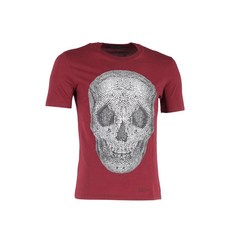 알렉산더 맥퀸 중고 스컬 프린트 티셔츠