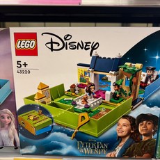 레고 43220 디즈니 피터 팬과 웬디의 스토리북, 혼합색상, 1개