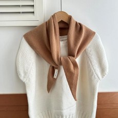 울 겨울 스카프 삼각형 니트 히잡 솔리드 숄 랩 파시미나 반다나 신상품, 2. DB031-04