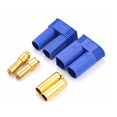 EC5 2핀 커넥터 암 수 낱개 드론 RC 카 배터리 연결, 1개, EC5 수